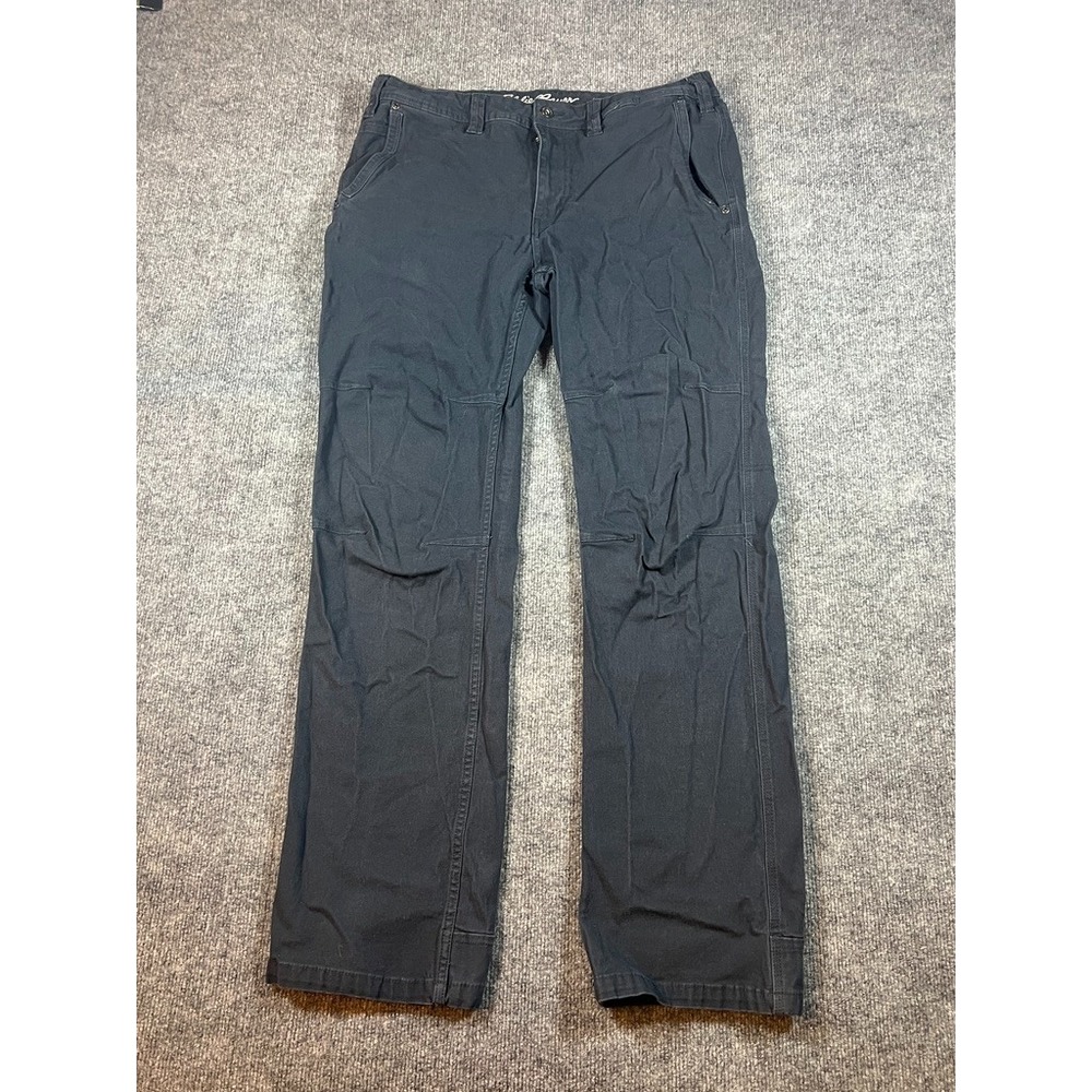 Eddie Bauer Mens Jeans 36x34 Medium Blue Straight Leg Relaxed Denim Pants